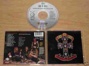 GUNS N ROSES / Appetite For Destruction - 1987 / Germany