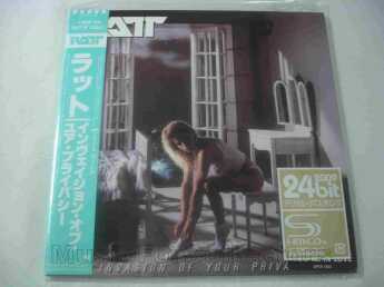 RATT / Invasion Of Your Privacy [SHM] - 1985 / JAPAN