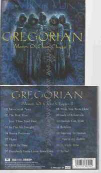 GREGORIAN / Master of Chant Chapter II - 2001 / Germany