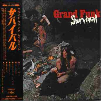 GRAND FUNK RAILROAD / Survival - 1971 / JAPAN