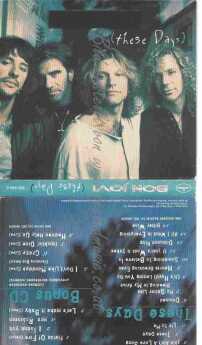 BON JOVI / These Days - 1995 / Germany