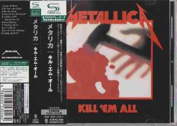 METALLICA / Kill 'Em All - 1983 / JAPAN