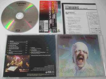 SCORPIONS / Blackout - 1982 / JAPAN