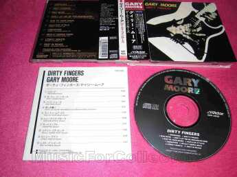 MOORE, GARY / Dirty Fingers - 1989 / JAPAN