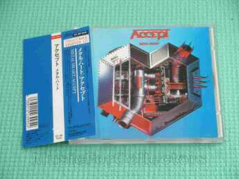 ACCEPT / Metal Heart - 1985 / JAPAN