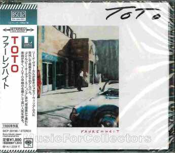 TOTO / Fahrenheit - 1986 / JAPAN