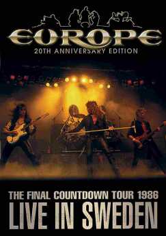 EUROPE / Live In Sweden - The Final Countdown Tour - 1986 / USA