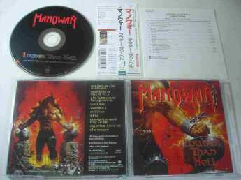 MANOWAR / Louder Than Hell - 1996 / JAPAN