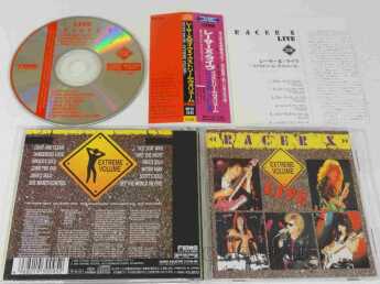 RACER X / Live - Extreme Volume - 1988 / JAPAN