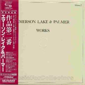 EMERSON LAKE & PALMER / Works Vol. 2 - 1977 / JAPAN