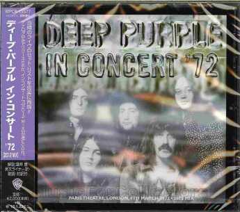 DEEP PURPLE / In Concert 72 / JAPAN