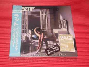 RATT / Invasion of Your Privacy - 1985 / JAPAN