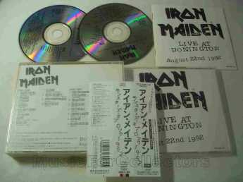 IRON MAIDEN / Live At Donington - 1992 / JAPAN