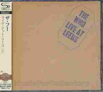 WHO, THE / Live at Leeds - 1970 / JAPAN