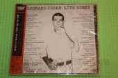 COHEN, LEONARD / Live Songs - 1973 / JAPAN