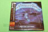 METALLICA / Ride The Lightning - 1984 / JAPAN