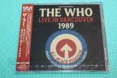 WHO, THE / Live In Vancouver - 1989 / JAPAN