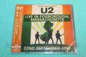 U2 / Live In Foxborough, Massachusetts - 1987 / JAPAN