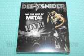 SNIDER, DEE / For The Love Of Metal Live ! - 2020 / Germany