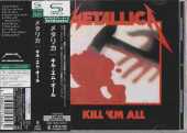 METALLICA / Kill 'Em All - 1983 / JAPAN