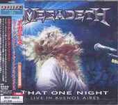 MEGADETH / That One Night - Live In Buenos Aires - 2007 / JAPAN