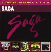 SAGA / 5 ORIGINAL ALBUMS / EU